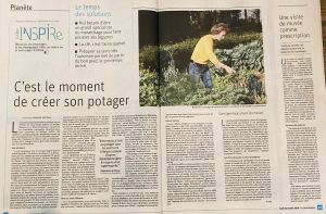 Montjardin-Stephanie-de-Theux-article-presse-LaLibre-Inspire-reconversion-permaculture-architecte de jardin-architecte de potager